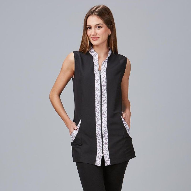 Blusa Negra de Peluquería mujer Selene